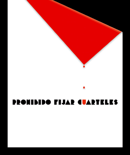 prohibido fijar cuarteles